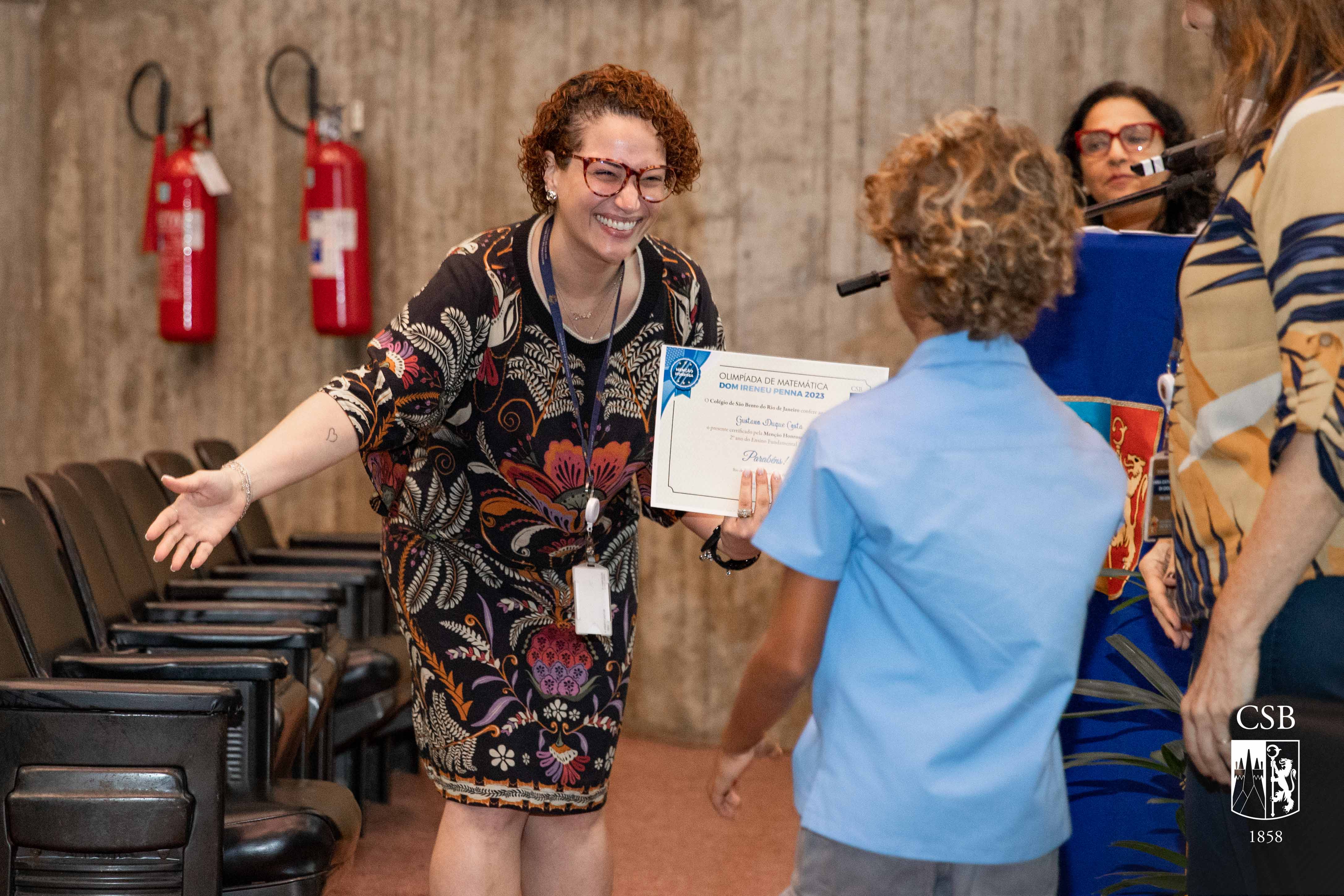 Alunos do EFI recebem premiação Menção Honrosa