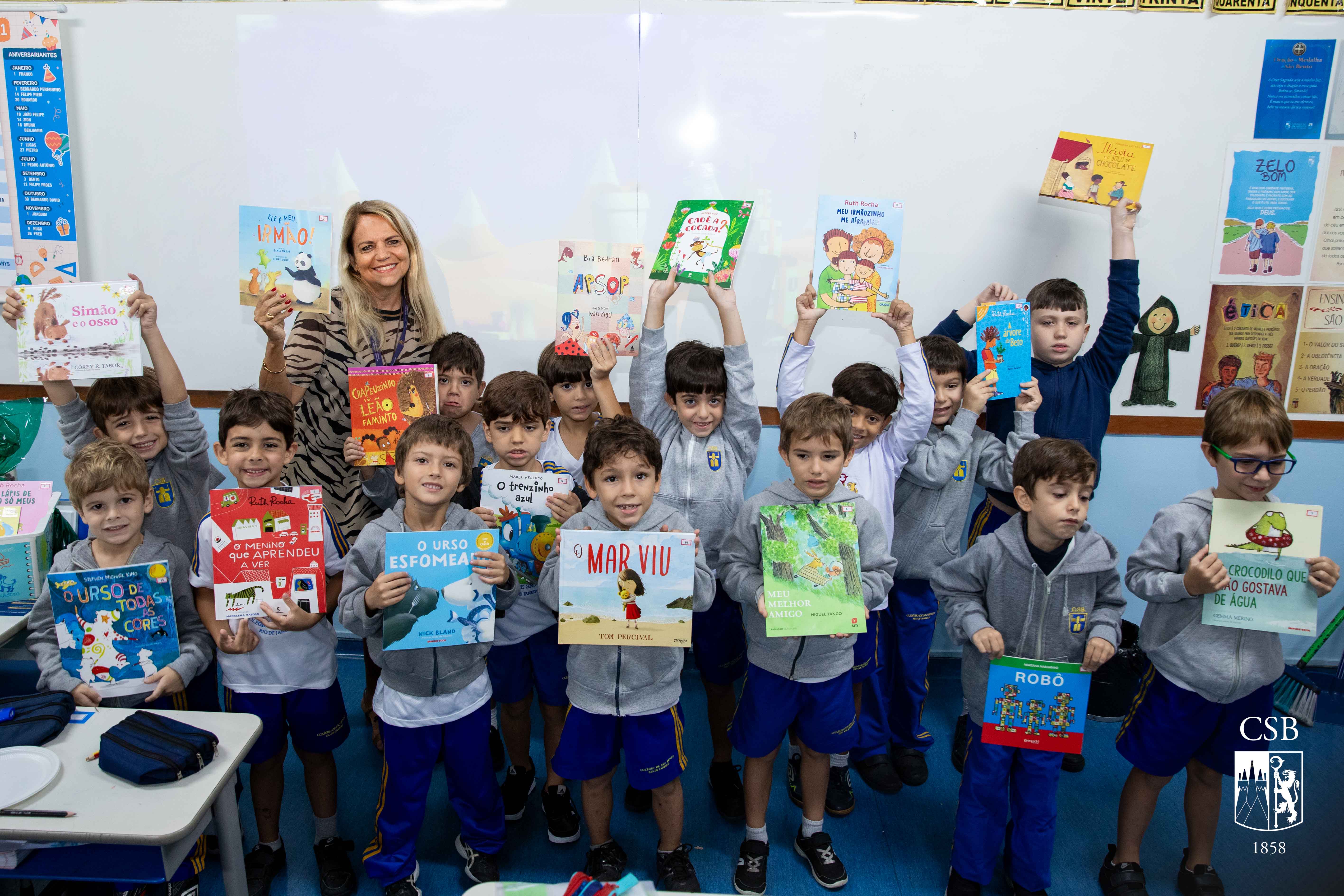 1º ano EFI participa de Ciranda de Livros