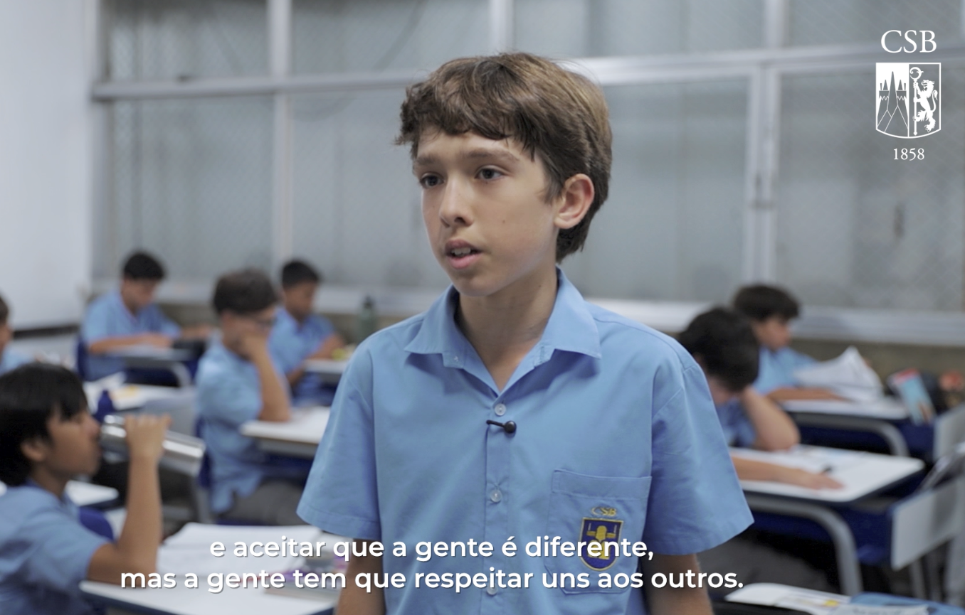 Projeto Antibullying com os alunos do 7º ano EF