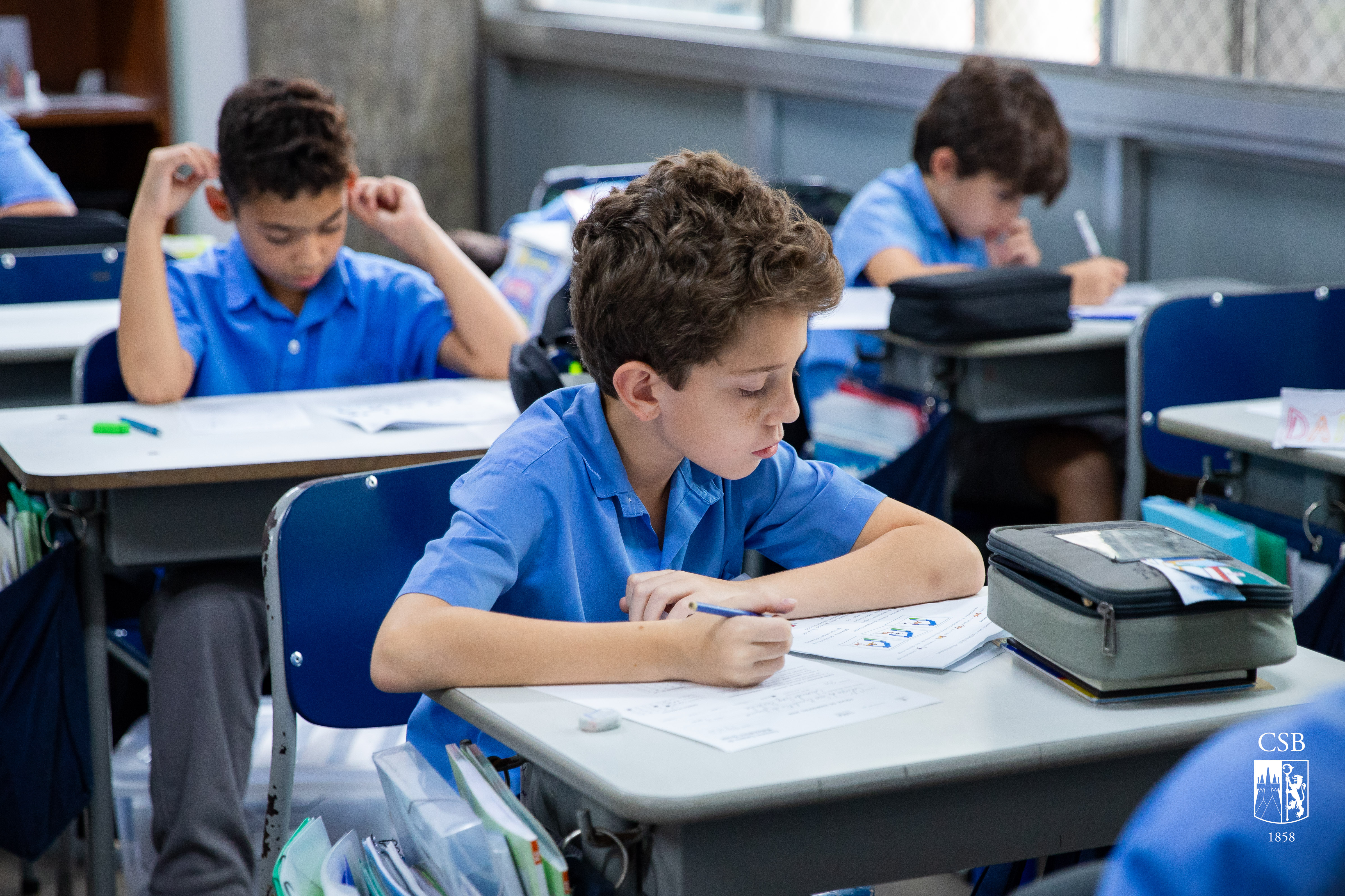 Alunos participam do Concurso Internacional Canguru de Matemática