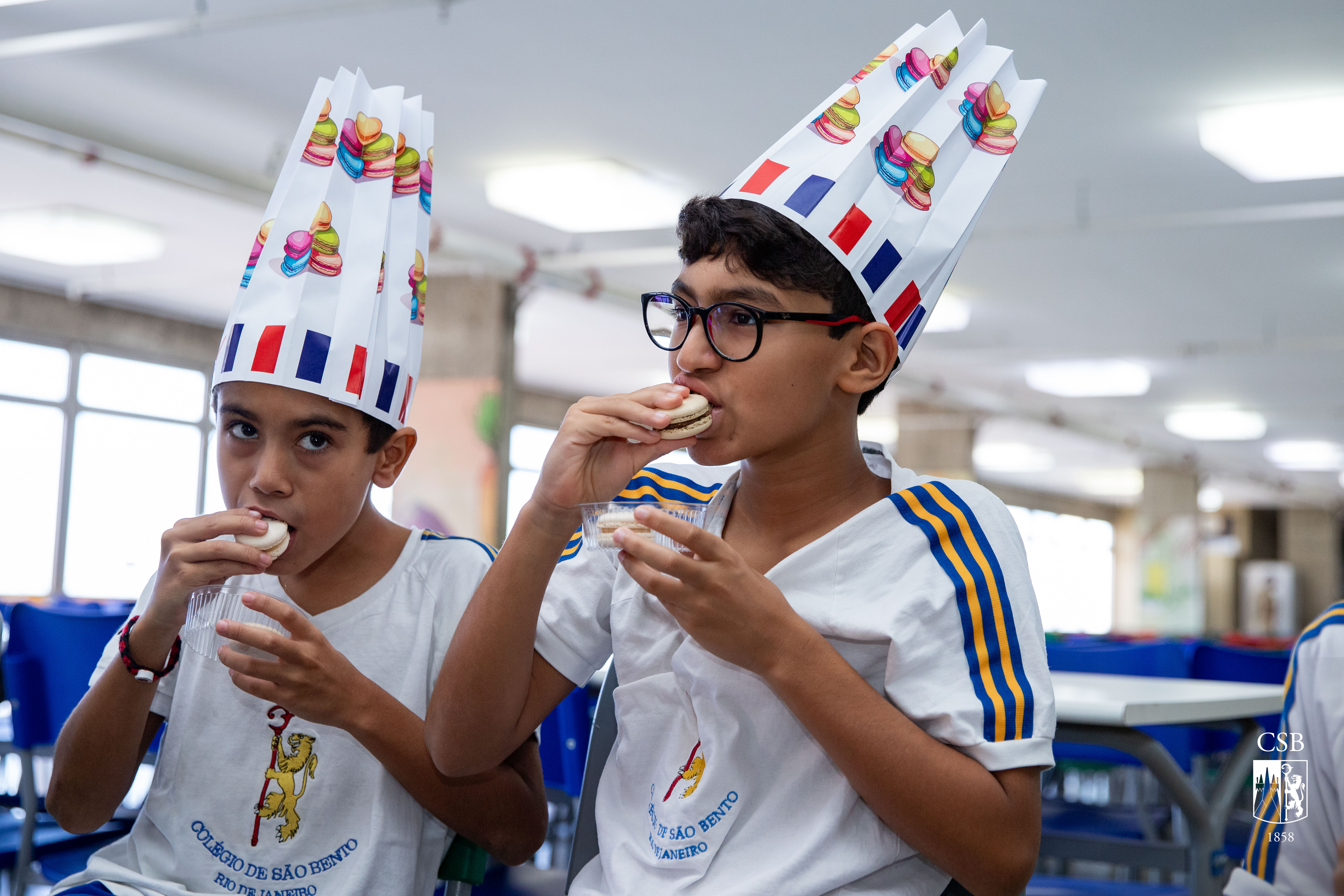 4º ano EF participa de Oficina de Macaron